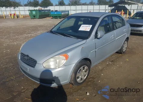 2008 Hyundai Accent Gls из США, поврежденный, VIN KMHCN46C18U192181
